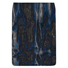 Blue Black Texture Removable Flap Cover (small)