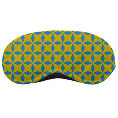 Blue Diamonds Pattern Sleeping Mask