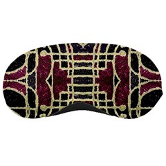 Tribal Style Ornate Grunge Pattern  Sleeping Mask by dflcprints