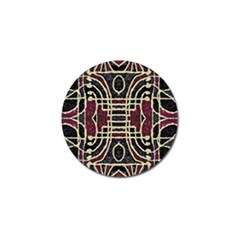 Tribal Style Ornate Grunge Pattern  Golf Ball Marker 10 Pack by dflcprints