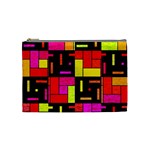 Squares and rectangles Cosmetic Bag (Medium) Front