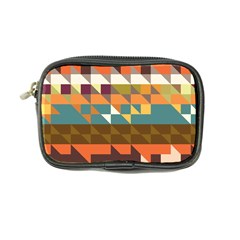 Shapes In Retro Colors Coin Purse by LalyLauraFLM