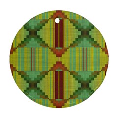 Tribal Shapes Ornament (round)