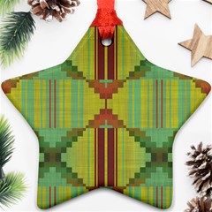 Tribal Shapes Ornament (star)