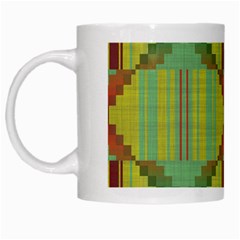 Tribal Shapes White Mug