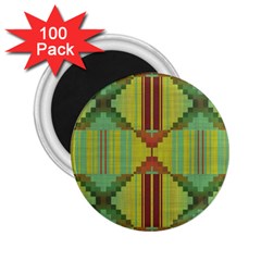 Tribal Shapes 2 25  Magnet (100 Pack) 