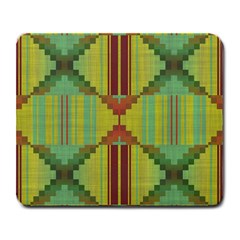 Tribal Shapes Large Mousepad by LalyLauraFLM