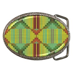 Tribal Shapes Belt Buckle