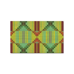 Tribal Shapes Sticker (rectangular) by LalyLauraFLM