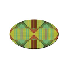 Tribal Shapes Sticker Oval (10 Pack)