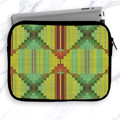 Tribal Shapes Apple Ipad 2/3/4 Zipper Case by LalyLauraFLM