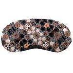 Modern Floral Decorative Pattern Print Sleeping Mask Front