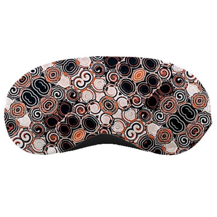 Modern Floral Decorative Pattern Print Sleeping Mask