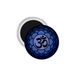 Ohm Lotus 01 1.75  Button Magnet Front