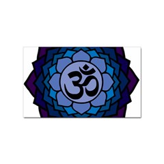 Ohm Lotus 01 Sticker (rectangle) by oddzodd