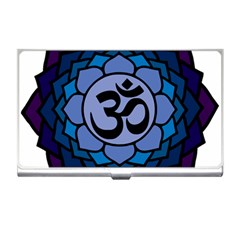 Ohm Lotus 01 Business Card Holder by oddzodd