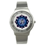 Ohm Lotus 01 Stainless Steel Watch (Slim) Front