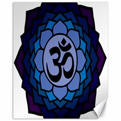 Ohm Lotus 01 Canvas 11  X 14  (unframed)