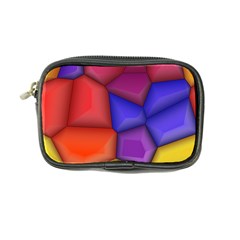 3d Colorful Shapes Coin Purse