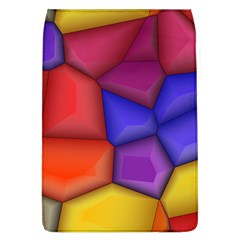 3d Colorful Shapes Removable Flap Cover (large) by LalyLauraFLM