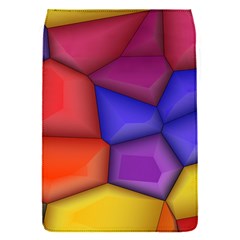 3d Colorful Shapes Removable Flap Cover (small)