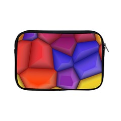 3d Colorful Shapes Apple Ipad Mini Zipper Case by LalyLauraFLM