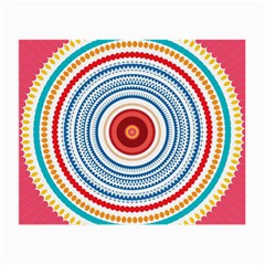 Colorful Round Kaleidoscope Glasses Cloth (small)