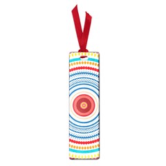 Colorful Round Kaleidoscope Small Book Mark