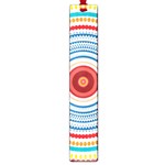 Colorful round kaleidoscope Large Book Mark Front