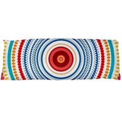 Colorful Round Kaleidoscope Body Pillow Case Dakimakura (two Sides)