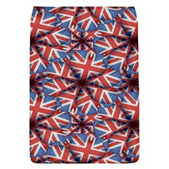 Heart Shaped England Flag Pattern Design Removable Flap Cover (small) by dflcprints