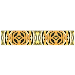 Art Print Tribal Style Pattern Flano Scarf (small)