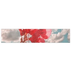 Flowers In The Sky Flano Scarf (small) by dflcprintsclothing