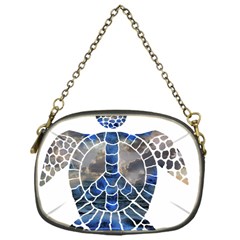 Peace Turtle Chain Purse (one Side)