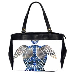 Peace Turtle Oversize Office Handbag (two Sides) by oddzodd