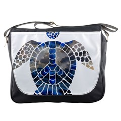 Peace Turtle Messenger Bag by oddzodd