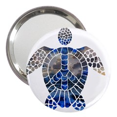 Peace Turtle 3  Handbag Mirror