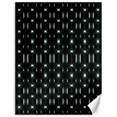 Futuristic Dark Hexagonal Grid Pattern Design Canvas 18  X 24  (unframed) by dflcprints