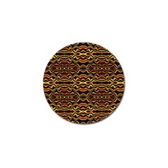 Tribal Art Abstract Pattern Golf Ball Marker 4 Pack