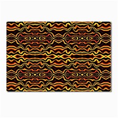 Tribal Art Abstract Pattern Postcard 4 x 6  (10 Pack) by dflcprints