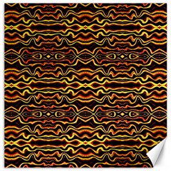 Tribal Art Abstract Pattern Canvas 12  X 12  (unframed)