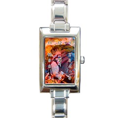 Astral Dreamtime Rectangular Italian Charm Watch