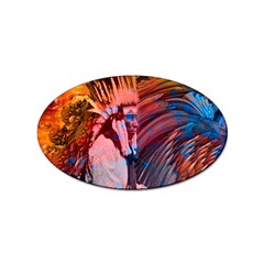 Astral Dreamtime Sticker 100 Pack (oval) by icarusismartdesigns