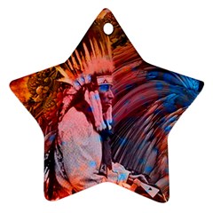 Astral Dreamtime Star Ornament (two Sides) by icarusismartdesigns