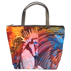 Astral Dreamtime Bucket Handbag by icarusismartdesigns