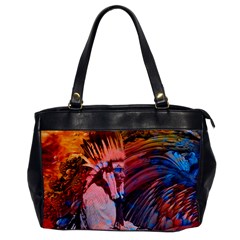 Astral Dreamtime Oversize Office Handbag (one Side)