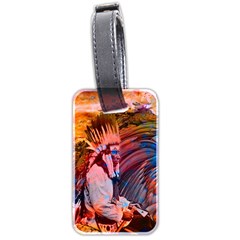 Astral Dreamtime Luggage Tag (two Sides) by icarusismartdesigns