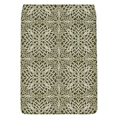 Silver Intricate Arabesque Pattern Removable Flap Cover (large) by dflcprints