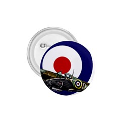 Spitfire And Roundel 1 75  Button