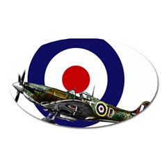 Spitfire And Roundel Magnet (oval)